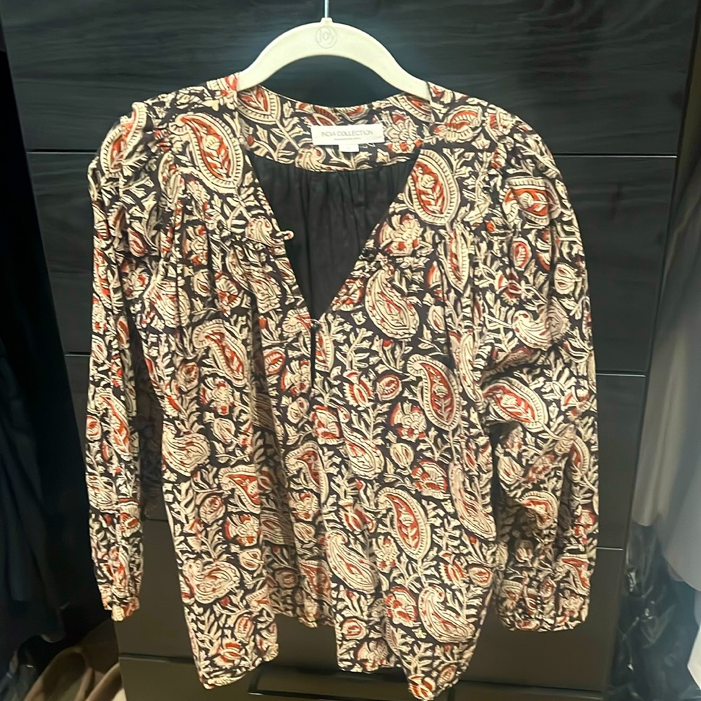 Emerson Fry India Collection batik blouse.